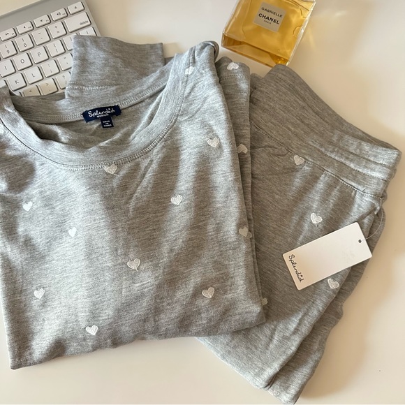 Splendid Embroidered ♡ Hearts Knit Long-Sleeve Top - Picture 7 of 7